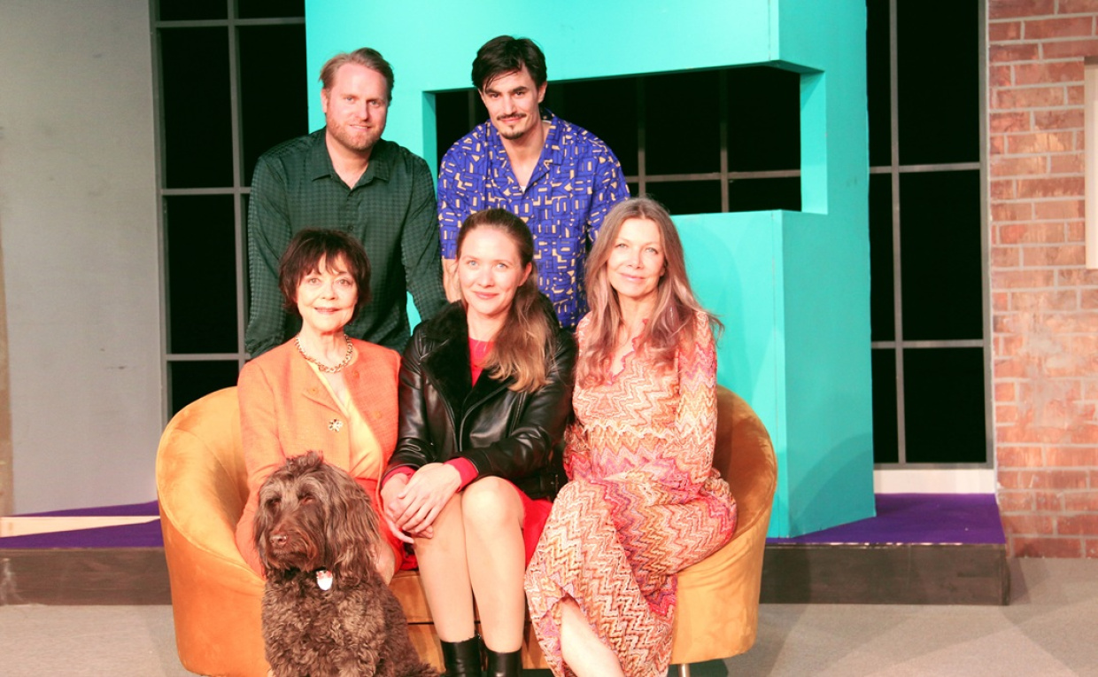 Gruppenfoto der Schauspieler