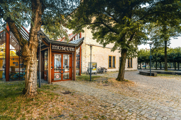 Eingang des Historischen Museums Bielefeld