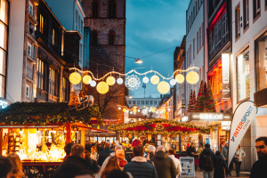 Weihnachtsmarkt Bielefeld Winterbeleuchtung
