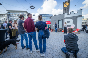 Adult Advertisement Boy Child City Handbag Hat Jeans Male Man Pants People Person Shoe Urban